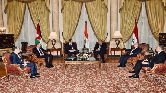 Leaders, top officials from Egypt, Iraq and Jordan discuss Sunday Summit preparations