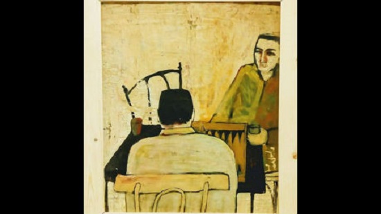 Omar Al-Fayoumi in 40 years: Cafés, portraiture, street life in paintings