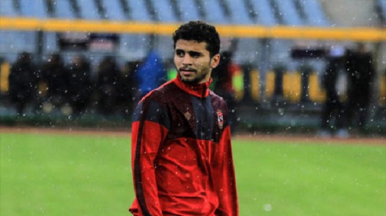 Ahly s ill-fated midfielder Mohamed Mahmoud sustains another knee ligament injury
