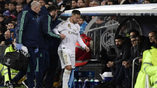 Real Madrid s Hazard has bruised ankle should make Clasico
