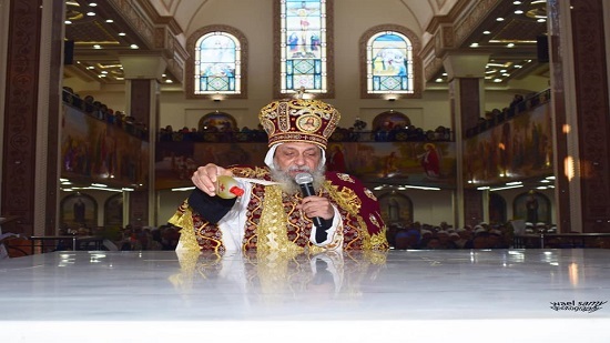 Bishop Thomas inaugurates the Church of the Archangel Raphael in Qusia