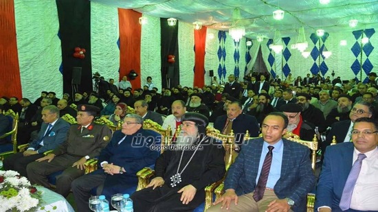 Governor of Minya opens the Church of St. Moussa after its rebuilding 