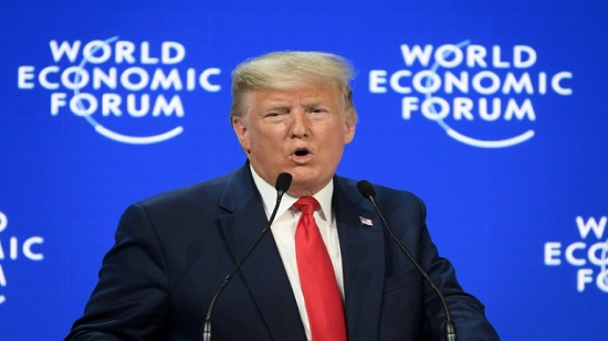 Trump tears into environmental ‘doom’ mongers at Davos forum
