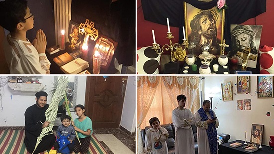As Churches are closed, Copts open churches in their homes during Holy Week