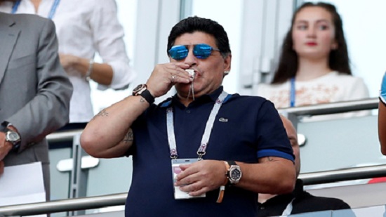 Argentinas great Maradona asks for Hand of God to end coronavirus pandemic