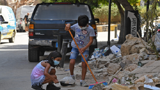 I dont want to die: Blast traumatises Beirut children