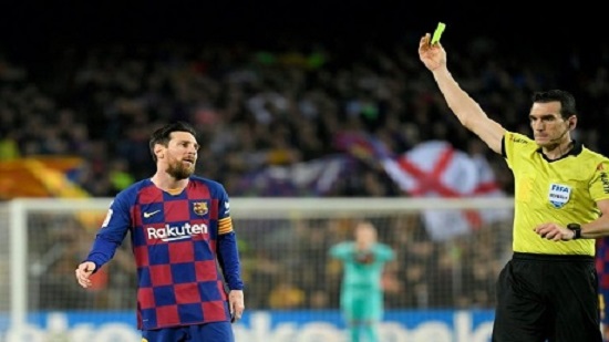 Messi has shown he is ready to put the boot in at Barca