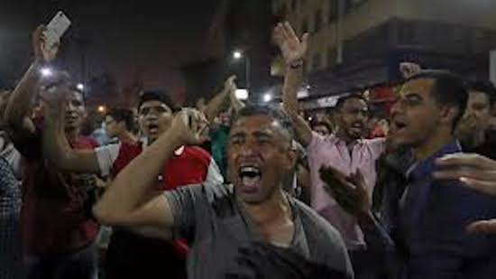 Egyptian are angry
