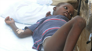 Protests over Haiti's cholera outbreak turn violent
