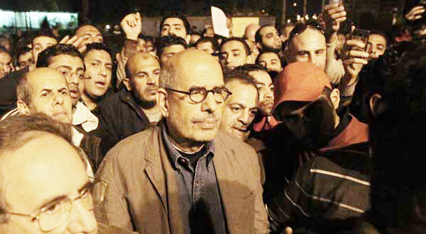 ElBaradei shut out of Egypt talks	