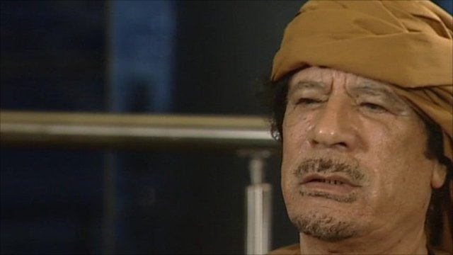 US brands Muammar Gaddafi 'delusional' after interview
