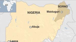 Nigeria 'militant' attacks leave 10 dead in Maiduguri

