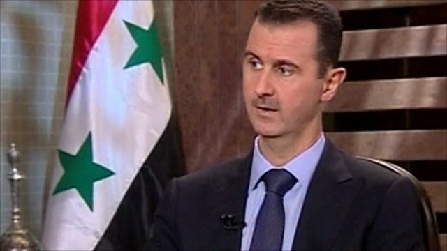 Syria unrest: Assad says his government will not fall
