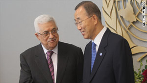 Israel calls for peace talks amid Palestinian statehood push
