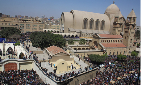 Thousands expected to gather for funeral of Pope Shenouda III Tuesday 
