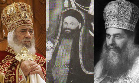 The last 10 Coptic orthodox Popes 
