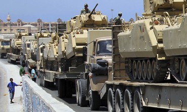 Egypt to Employ Aircraft, Tanks Against Sinai Terrorists