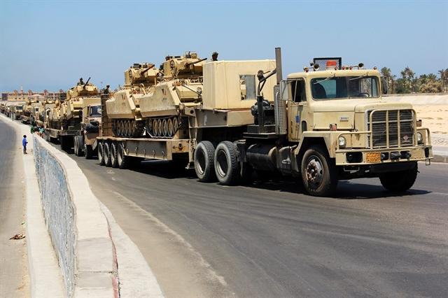 Israel says Egypt Violating Peace Treaty by Moving Tanks Into Demilitarized Sinai