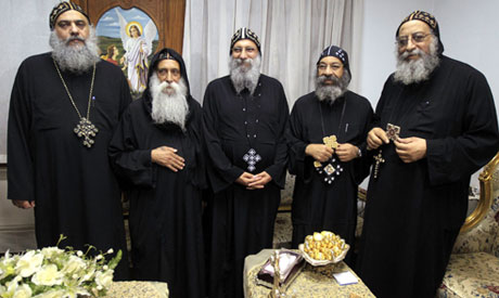 Church plays Shenouda speeches as Copts vote for 3 papal finalists