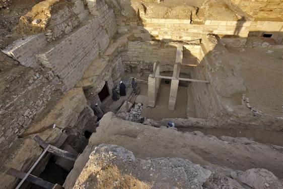 Tomb of ancient Egyptian princess found south of Cairo