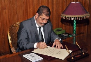 Morsy addresses nation after passing new constitution
