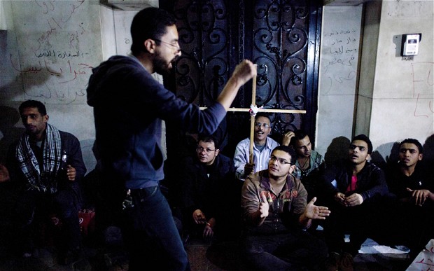 Christians in Libya being rounded up and beaten