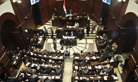 Egypt's Shura Council rubber-stamp two key bills on elections, protest rights
