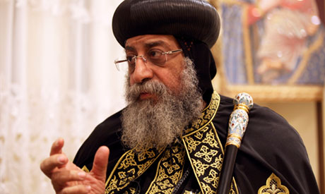 Egypt's Coptic pope criticises Morsi over cathedral attacks