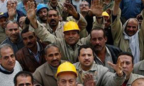 Egyptian workers to press for revolution's demands on Labour Day