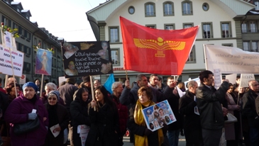 Demonstration of copts in Bern