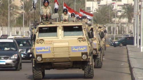 Demonstration of the Muslim Brotherhood provokes the army