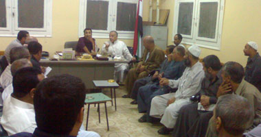 Customary reconciliation session after the sectarian incidents in Tarshoub