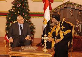 Egypt''s interim Pres. visits Orthodox Church for 1st time