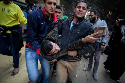 Violence mars third anniversary of Egypt uprising