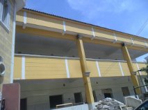 First floor of administrative building of nuns school is done