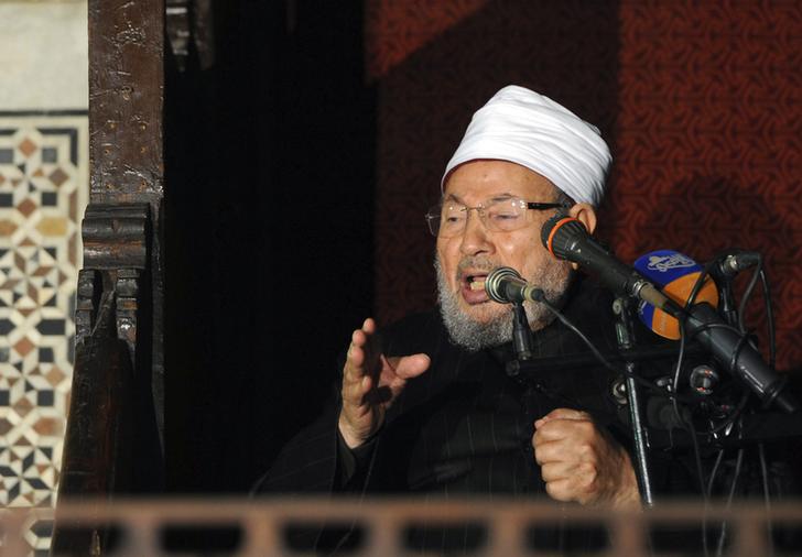 Influential cleric Qaradawi urges Egyptians to boycott elections
