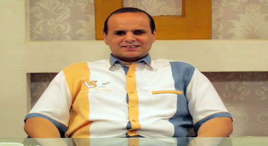 Egyptian Newspaper: Copts United TV presents the first blind talk show host