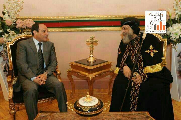 Church congratulate al-Sisi on victory