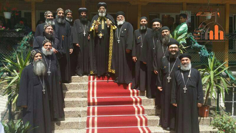 Pope meets with Coptic priests of Austria