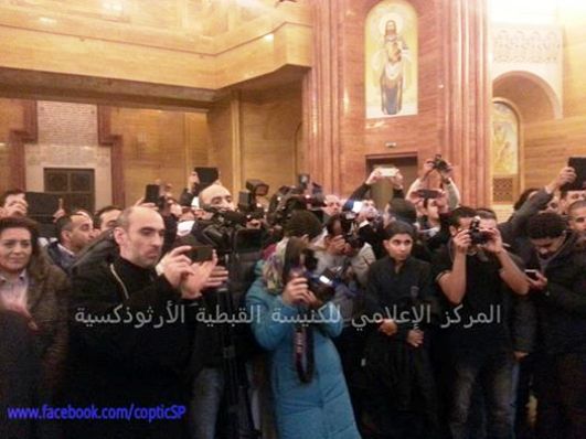 Pope meets with Coptic Diaspora in Russia 