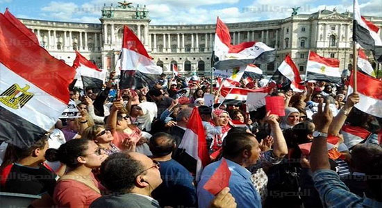 Egyptian community in Austria assures their loyalty to Egypt