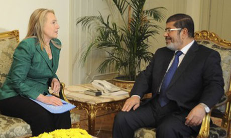 Morsi told EU diplomats in 2012 Egyptian Salafists wanted to destabilise his rule: Clinton emails