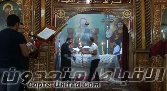 Copts celebrate the holy feast of the Cross