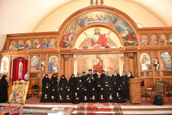 Pope Tawadros ordains 10 nuns