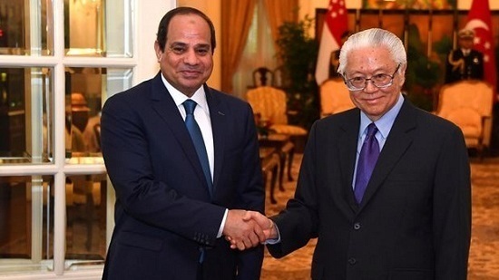 Egypt's Sisi to meet Singaporean counterpart Monday in Cairo
