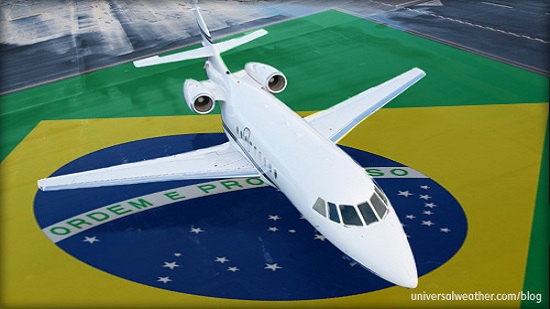 The Brazilian aircraft
