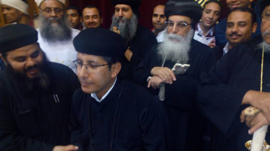 A new priest ordained for the ministry in Giza
