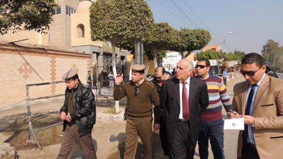 Head of Minya security visits churches to check on security measures