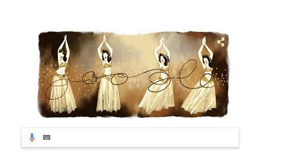 Google celebrates birth of Egyptian belly dancer Samia Gamal