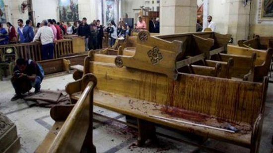 Egyptian authorities arrested member of a  terrorist cell involved in church bombing
